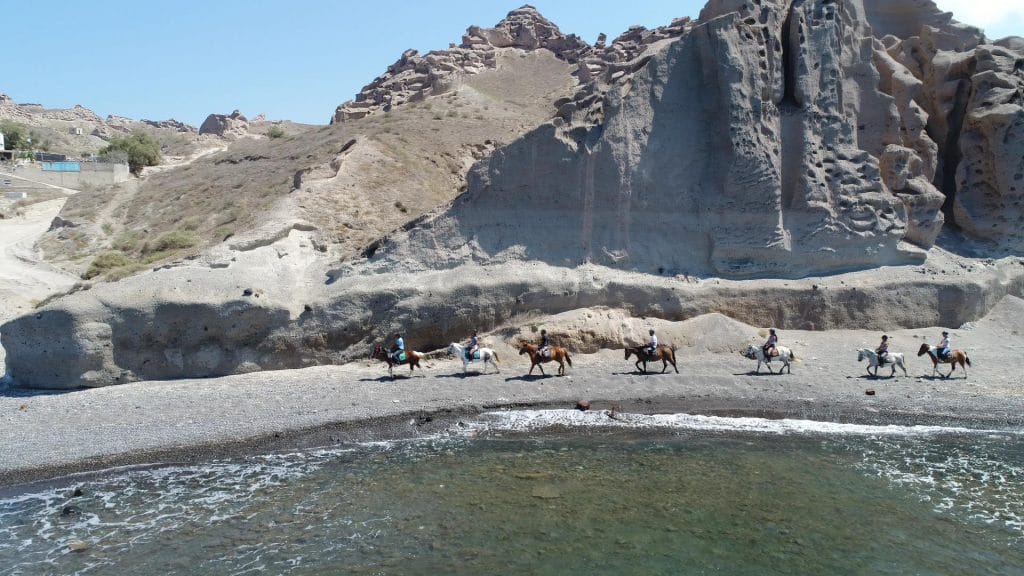 Experience Horse riding -Santorini-Akrotiri